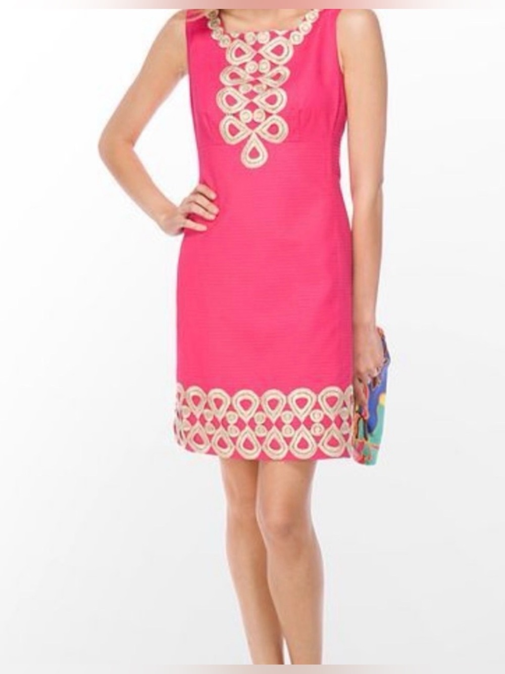 Lilly Pulitzer Adelson Pink Shift Dress